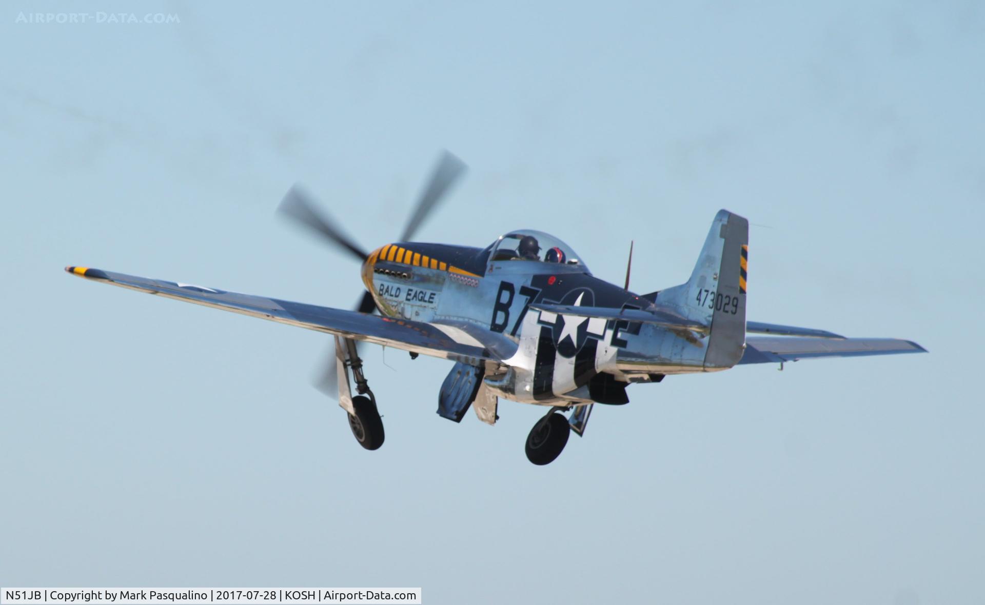 N51JB, 1944 North American P-51D Mustang C/N 122-39488, North American P-51D