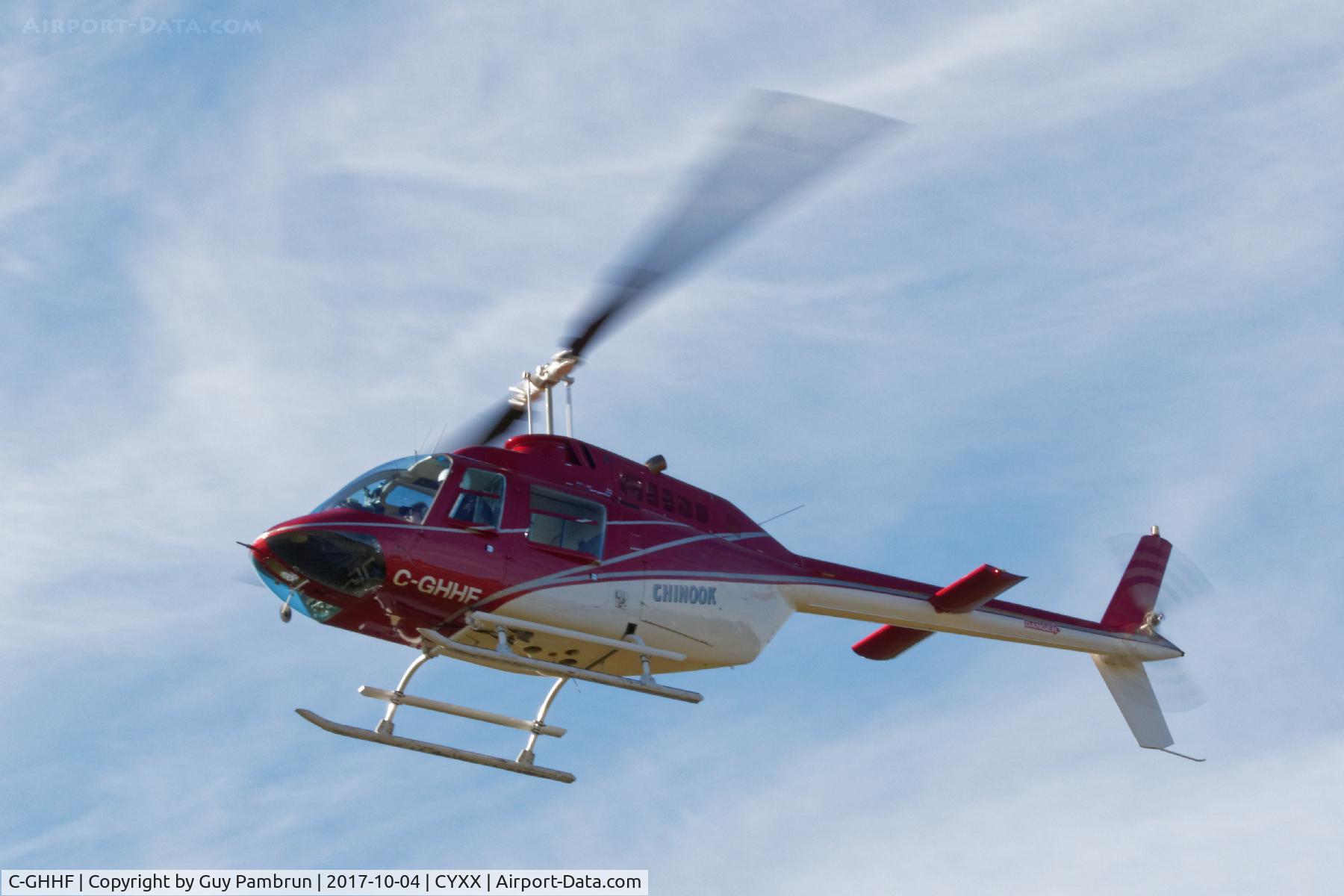 C-GHHF, 1981 Bell 206B JetRanger III C/N 3311, Landing