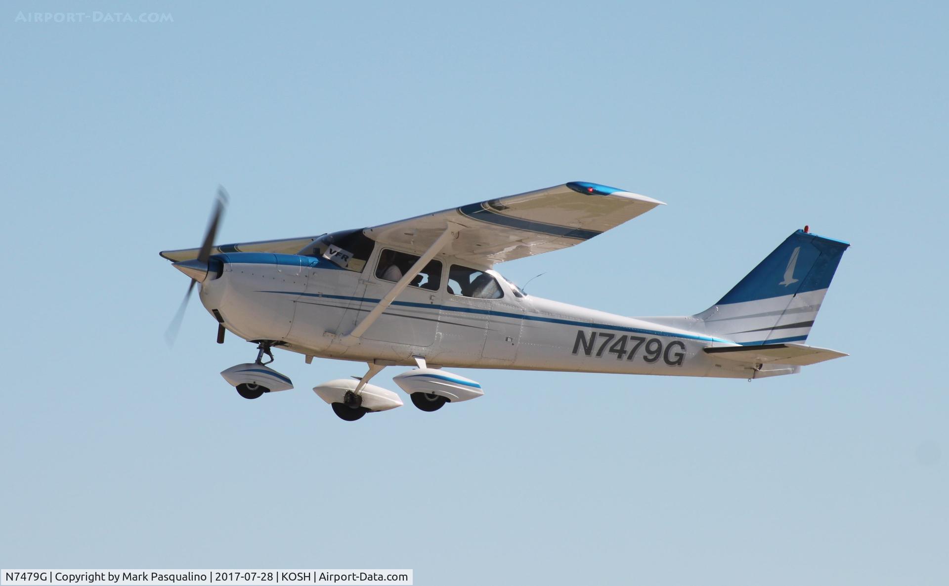 N7479G, 1970 Cessna 172K Skyhawk C/N 17259179, Cessna 172K