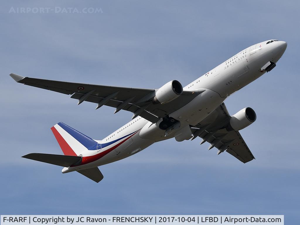 F-RARF, 1999 Airbus A330-223 C/N 240, French Air Force One
