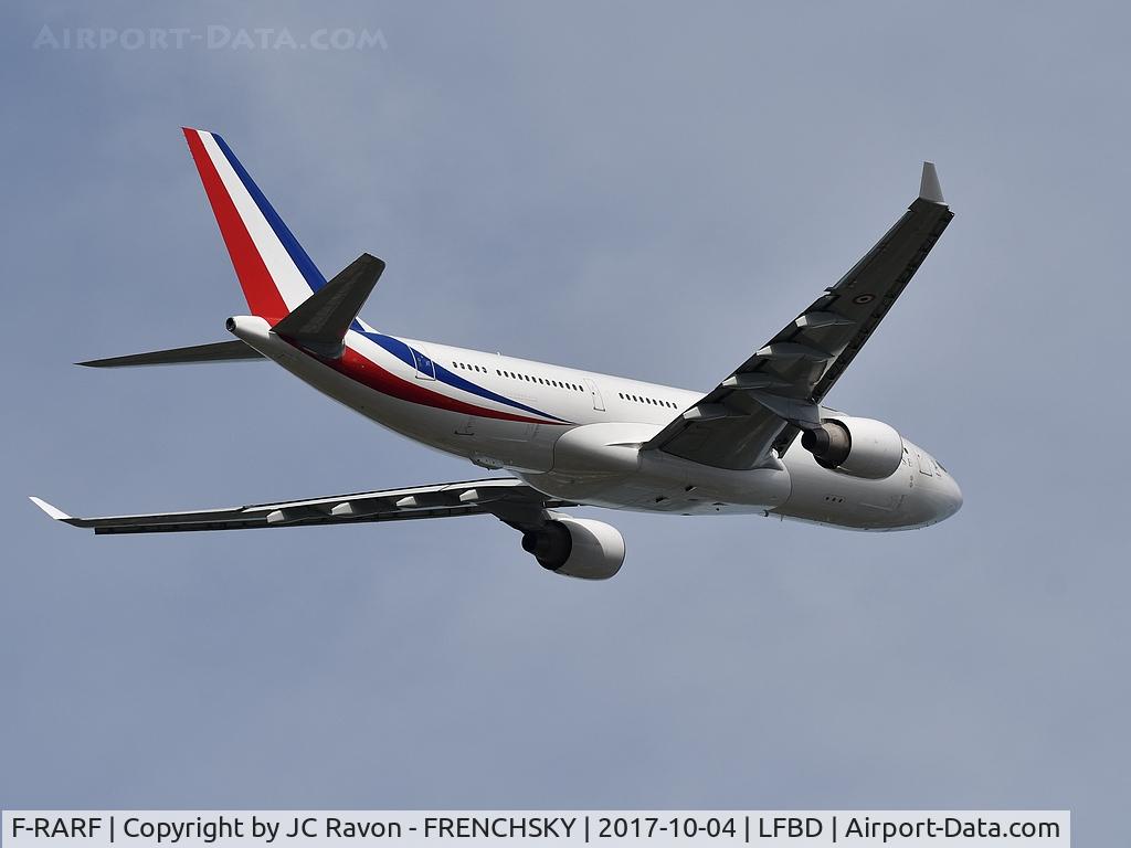 F-RARF, 1999 Airbus A330-223 C/N 240, French Air Force One take off runway 05