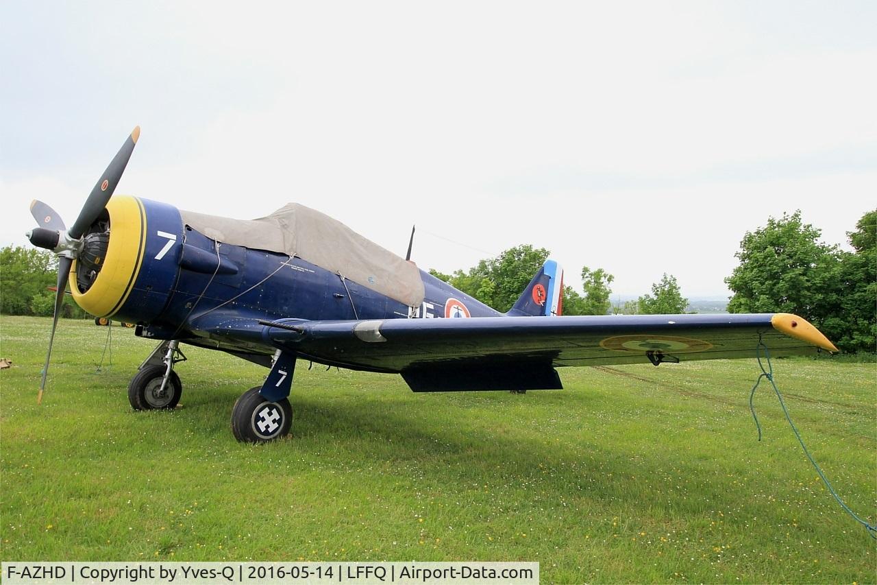 F-AZHD, North American NA-68 C/N SA-30, North American NA-68, Static park, La Ferté-Alais (LFFQ) Air show 2016