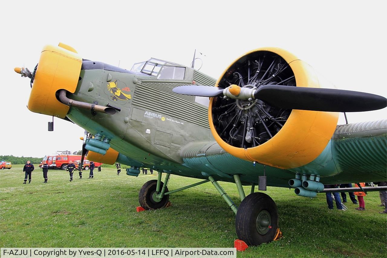 F-AZJU, 1952 Junkers (CASA) 352L (Ju-52) C/N 103, Junkers (CASA) 352L (Ju-52), Static park, La Ferté-Alais airfield (LFFQ) Air show 2016