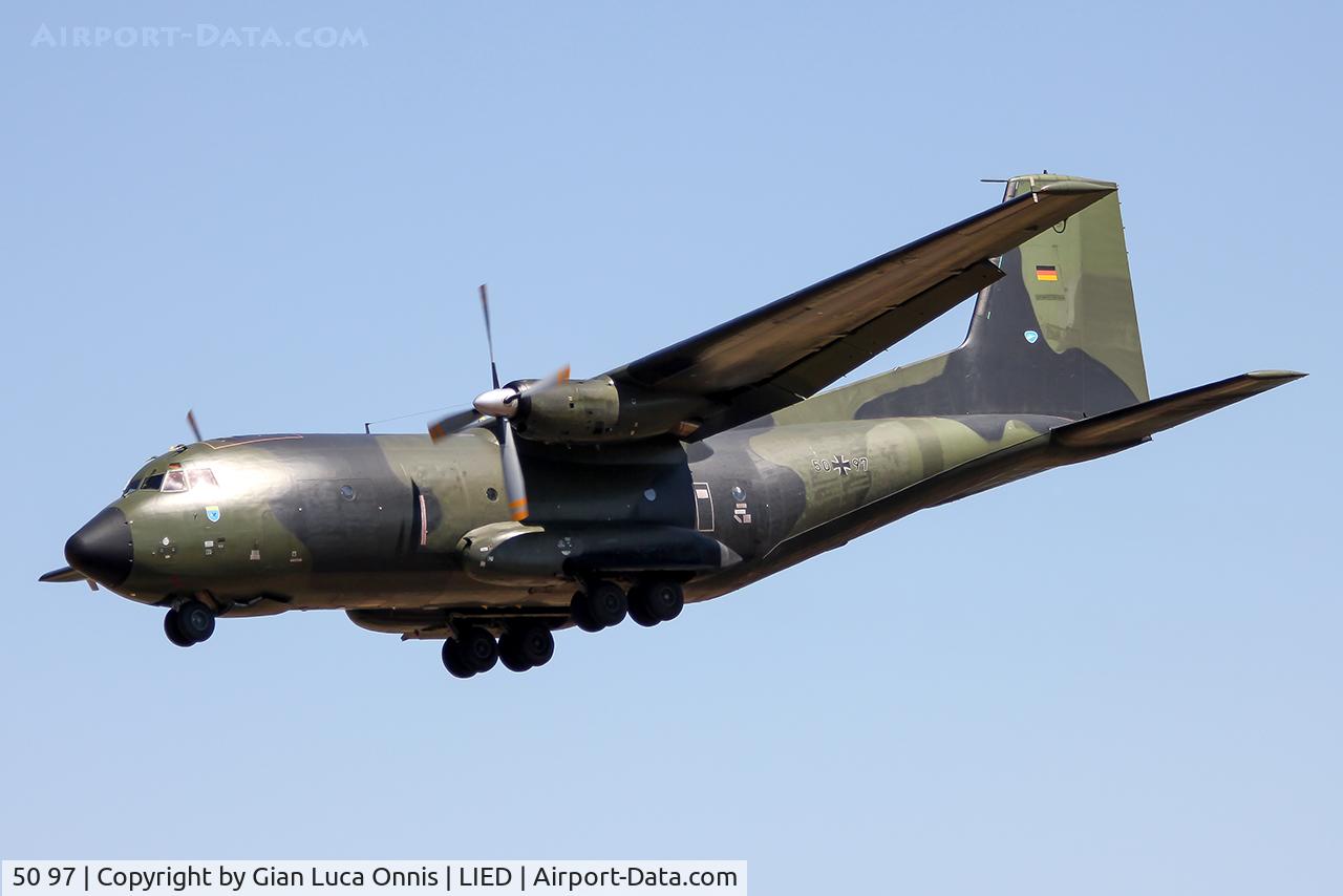 50 97, Transall C-160D C/N D134, LANDING 35R