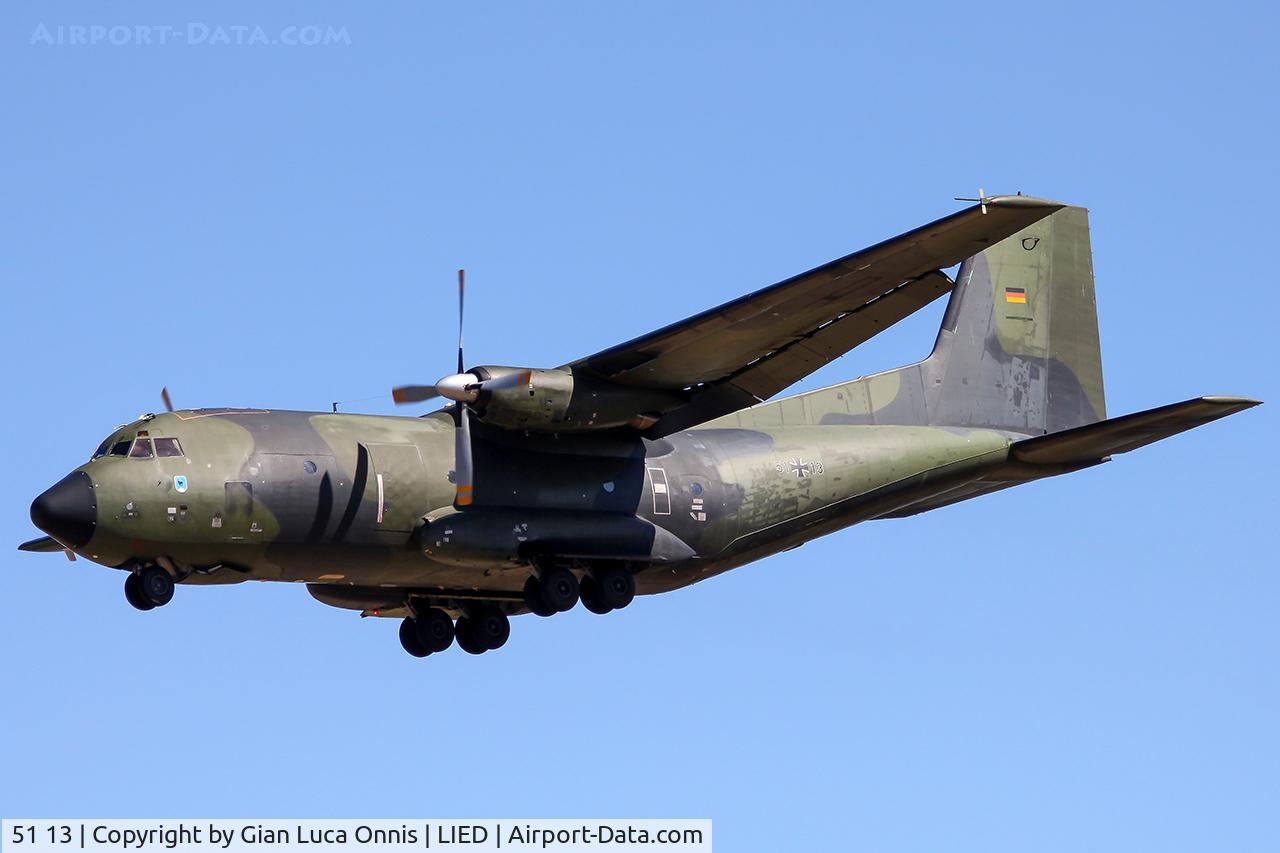 51 13, Transall C-160D C/N D150, LANDING 35R