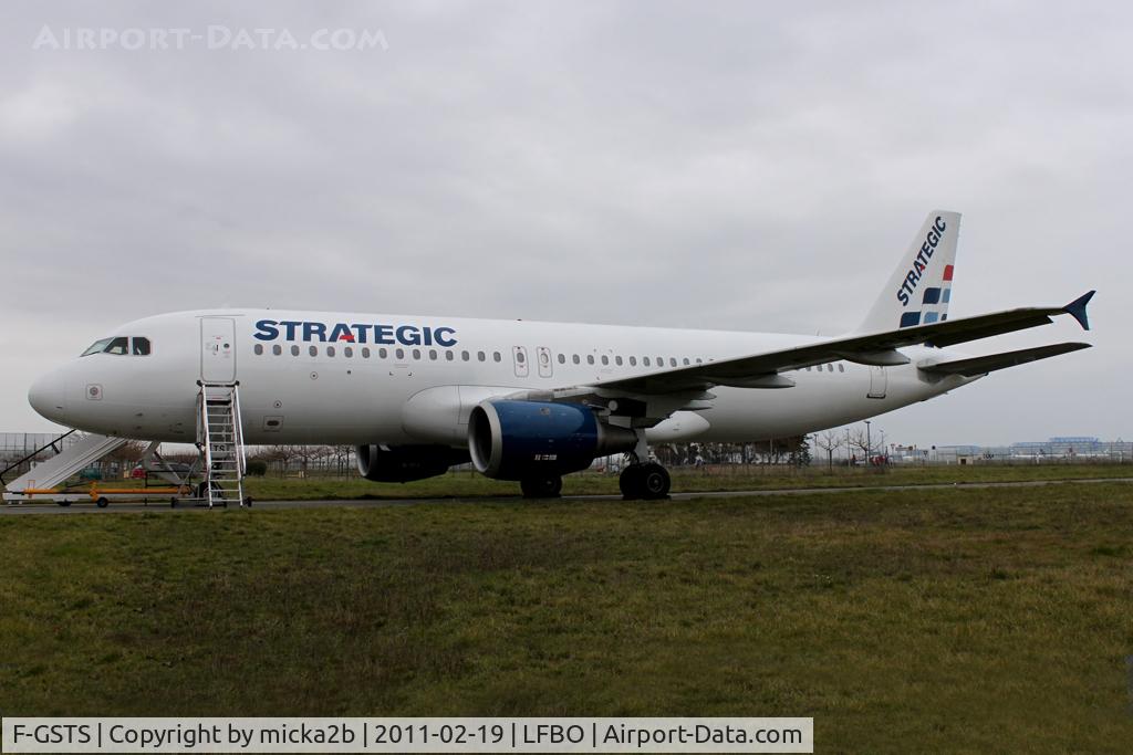 F-GSTS, 1993 Airbus A320-212 C/N 420, Stocked
