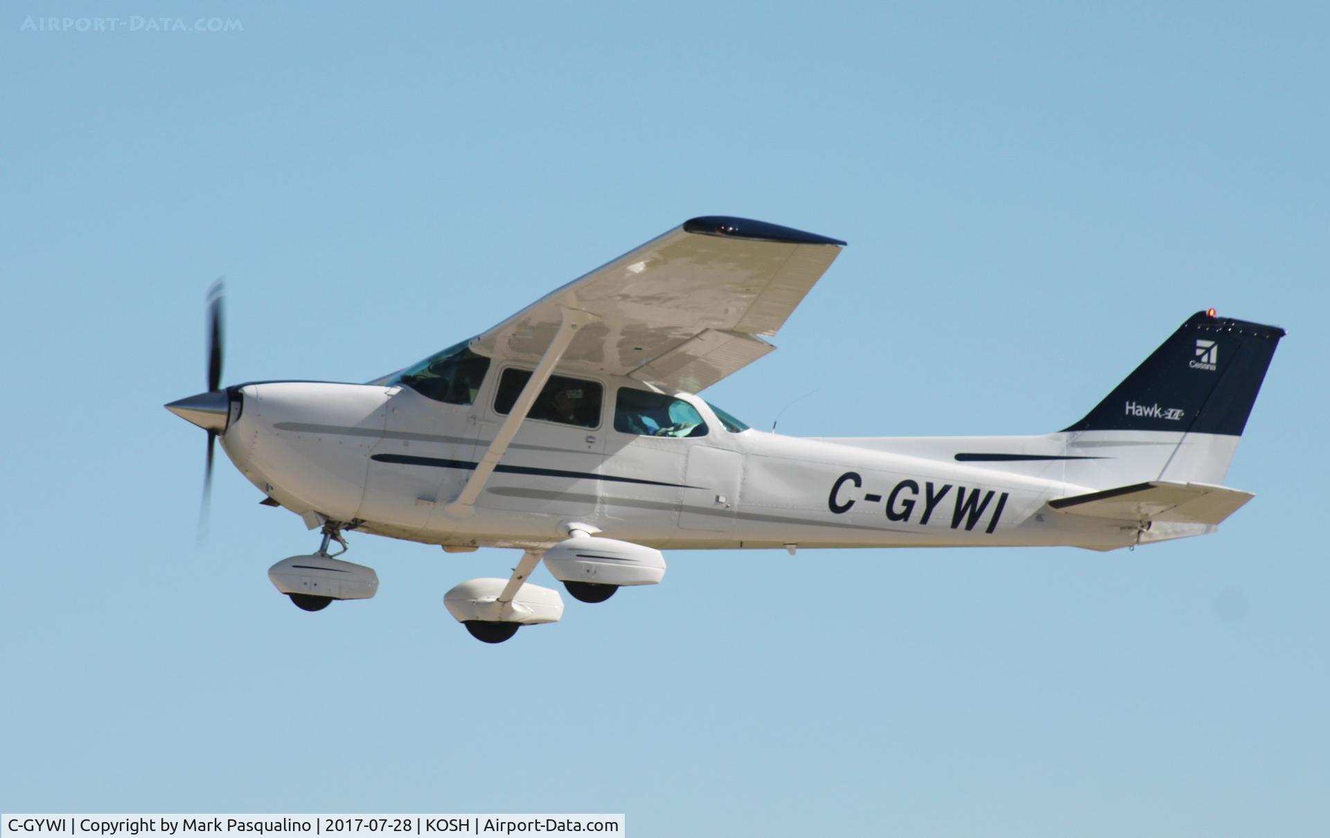 C-GYWI, 1977 Cessna R172K Hawk XP C/N R1722606, Cessna R172K