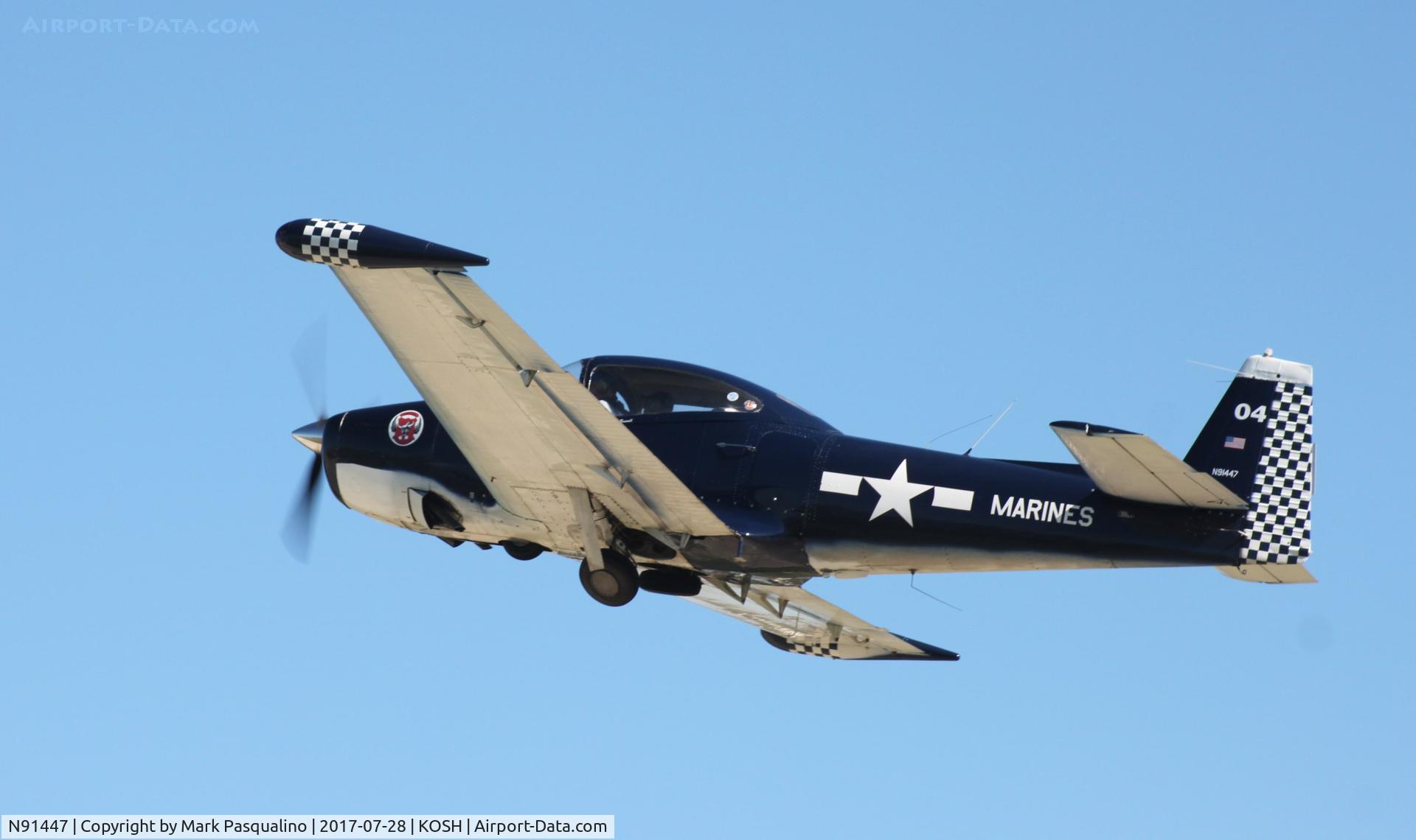 N91447, 1946 North American Navion C/N NAV-4-268, Navion