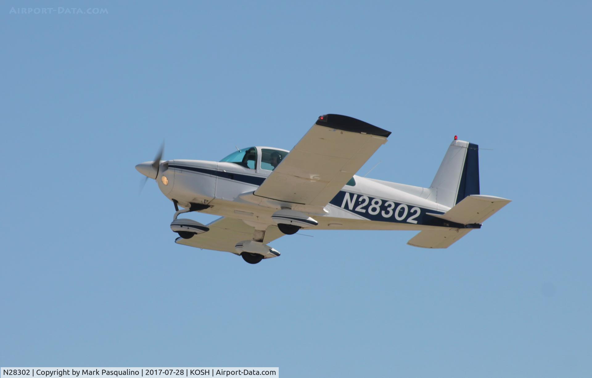 N28302, 1977 Grumman American AA-5B Tiger C/N AA5B0539, AA-5B