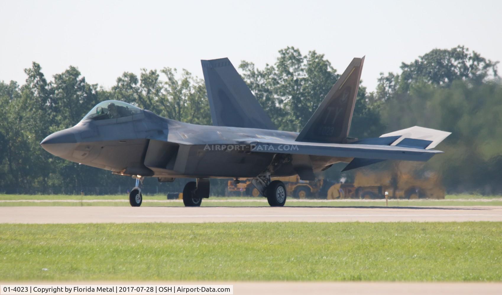 01-4023, 2001 Lockheed Martin F-22A Raptor C/N 645-4023, Raptor