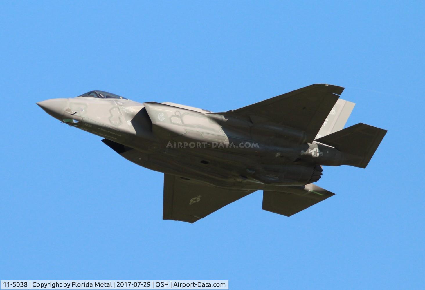 11-5038, 2011 Lockheed Martin F-35A Lightning II C/N AF-49, F-35A