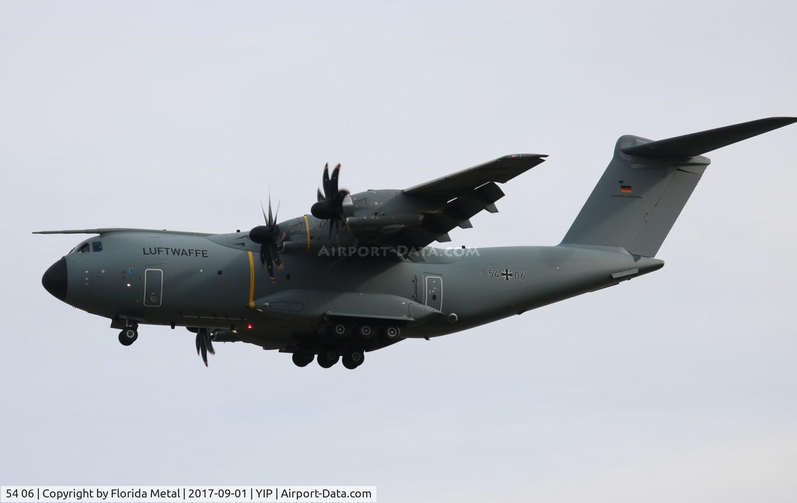 54 06, 2016 Airbus A400M-180 Atlas C/N 041, Luftwaffe