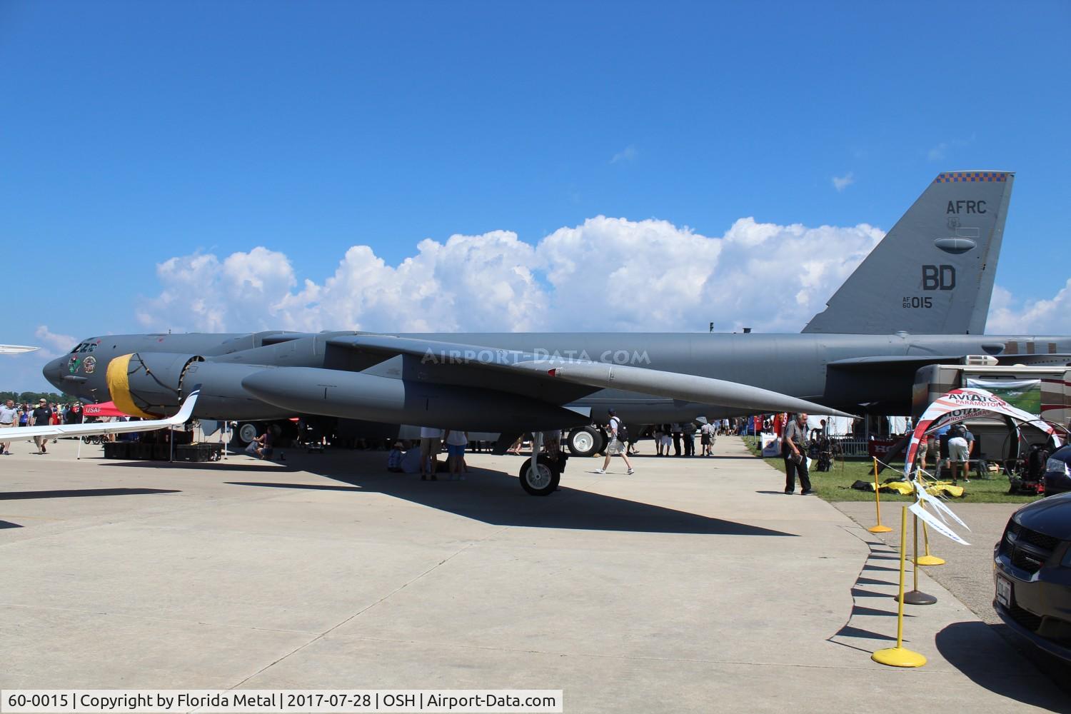 60-0015, 1960 Boeing B-52H Stratofortress C/N 464380, B-52H