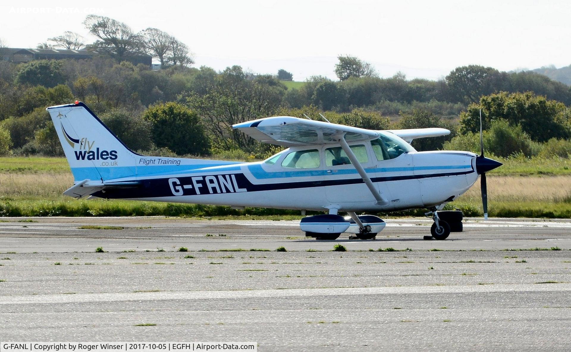 G-FANL, 1978 Cessna R172K Hawk XP C/N R172-2873, Visiting Hawk XP operated by FlyWales.