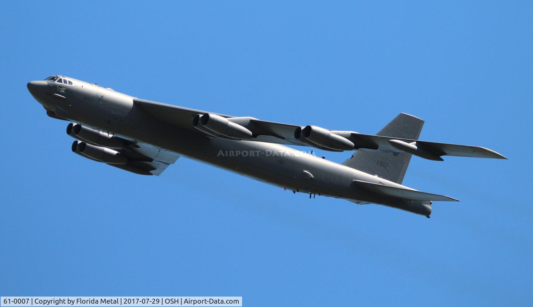 61-0007, 1961 Boeing B-52H Stratofortress C/N 464434, B-52H