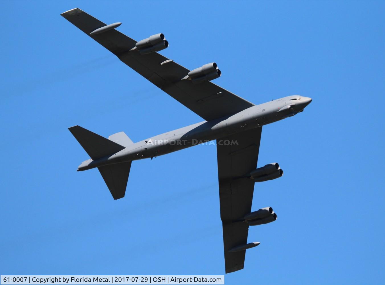 61-0007, 1961 Boeing B-52H Stratofortress C/N 464434, B-52H