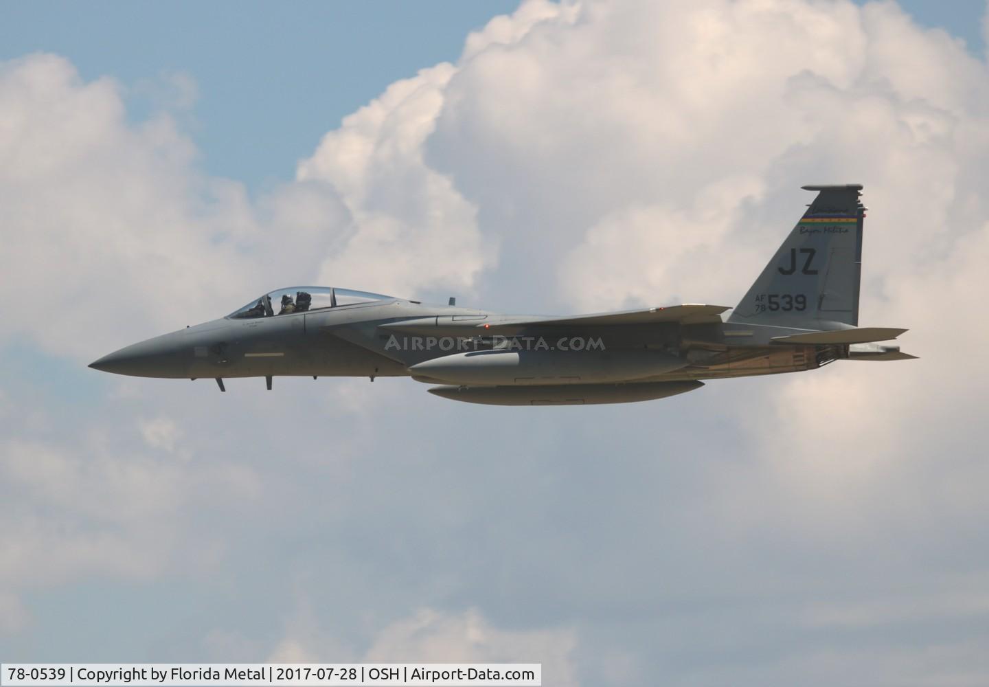 78-0539, 1978 McDonnell Douglas F-15C Eagle C/N 0529/C072, F-15C