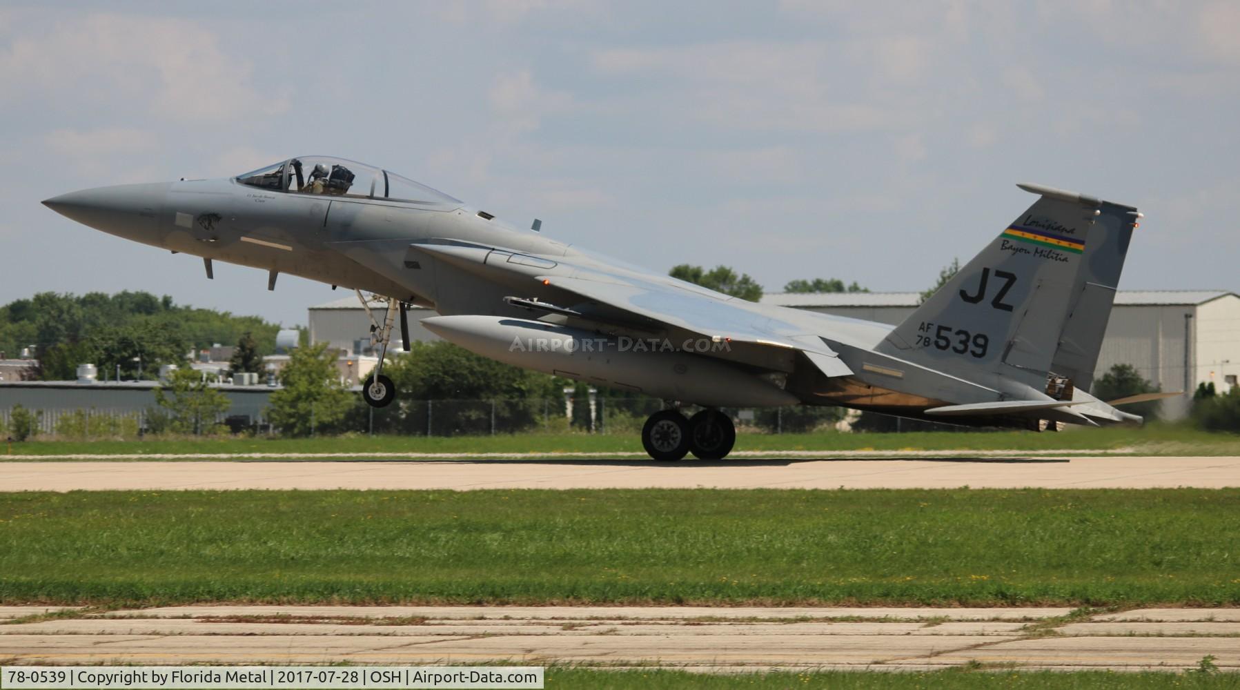 78-0539, 1978 McDonnell Douglas F-15C Eagle C/N 0529/C072, F-15C