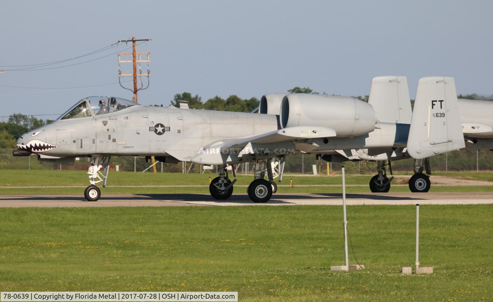 78-0639, 1978 Fairchild Republic A-10A Thunderbolt II C/N A10-0259, A-10A