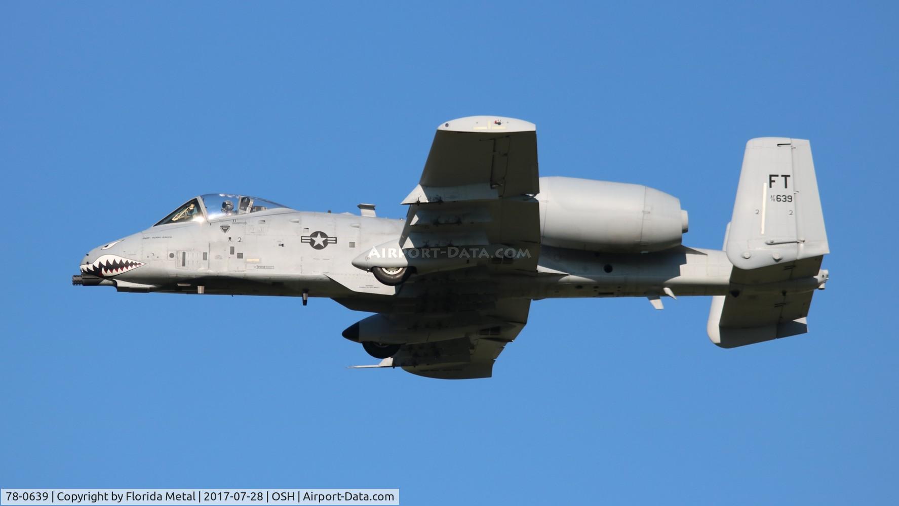 78-0639, 1978 Fairchild Republic A-10A Thunderbolt II C/N A10-0259, A-10A