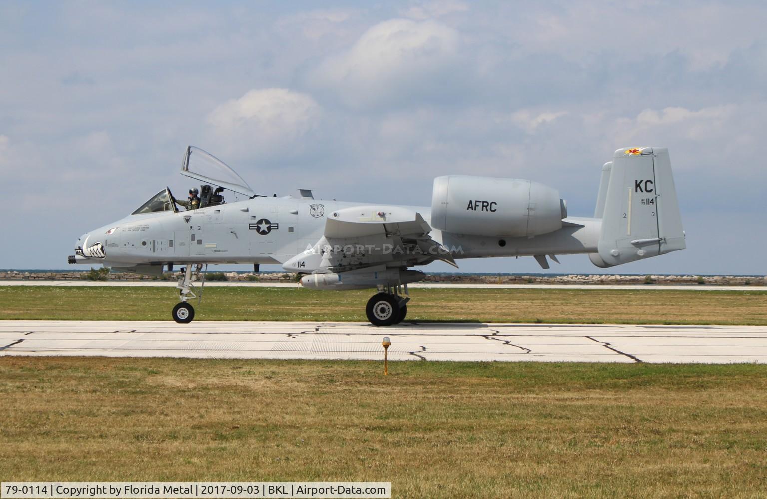 79-0114, 1979 Fairchild Republic A-10C Thunderbolt II C/N A10-0378, A-10A