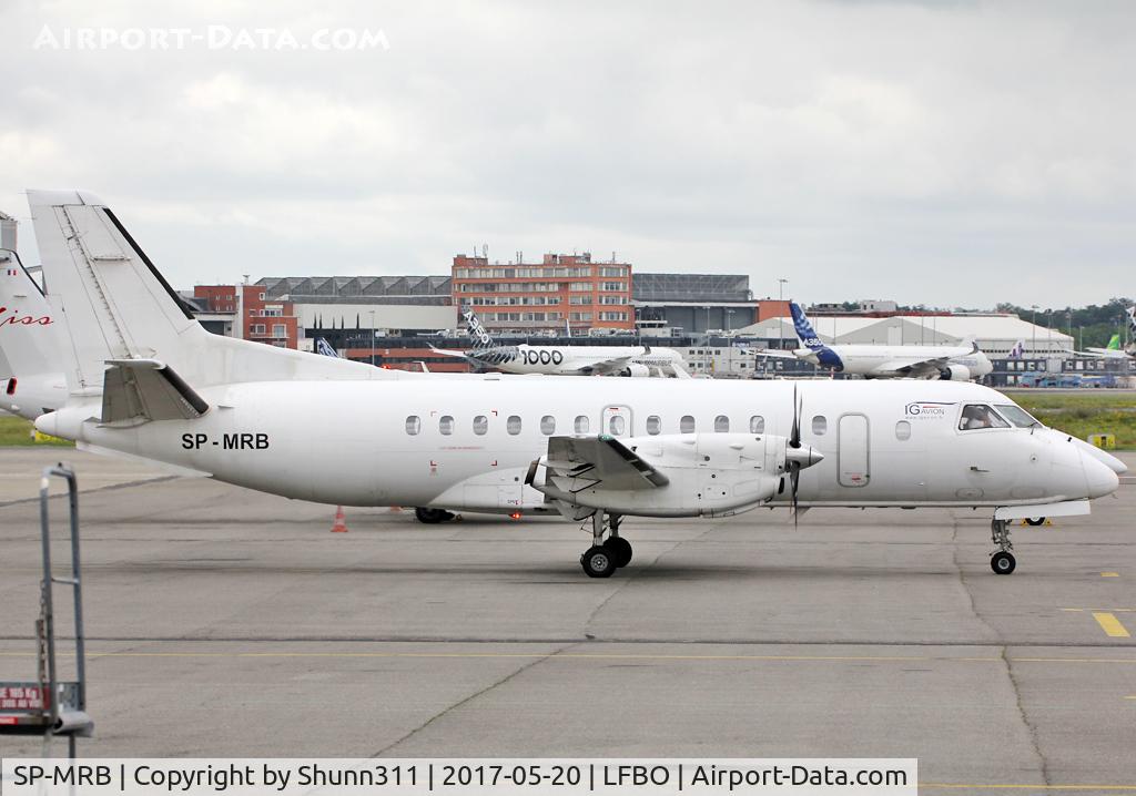 SP-MRB, 1987 Saab SF340A C/N 340A-100, Parked at the General Aviation area...
