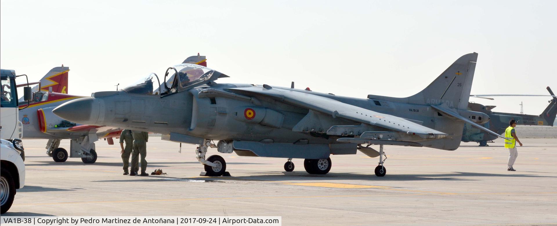 VA1B-38, McDonnell Douglas EAV-8B+ Matador II C/N SR4, Aeropuerto Internacional Lleida-Alguaire