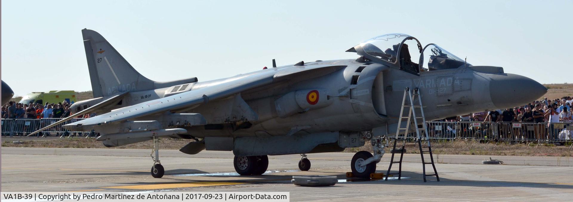 VA1B-39, McDonnell Douglas EAV-8B+ Matador II C/N SR5, Aeropuerto Internacional Lleida-Alguaire