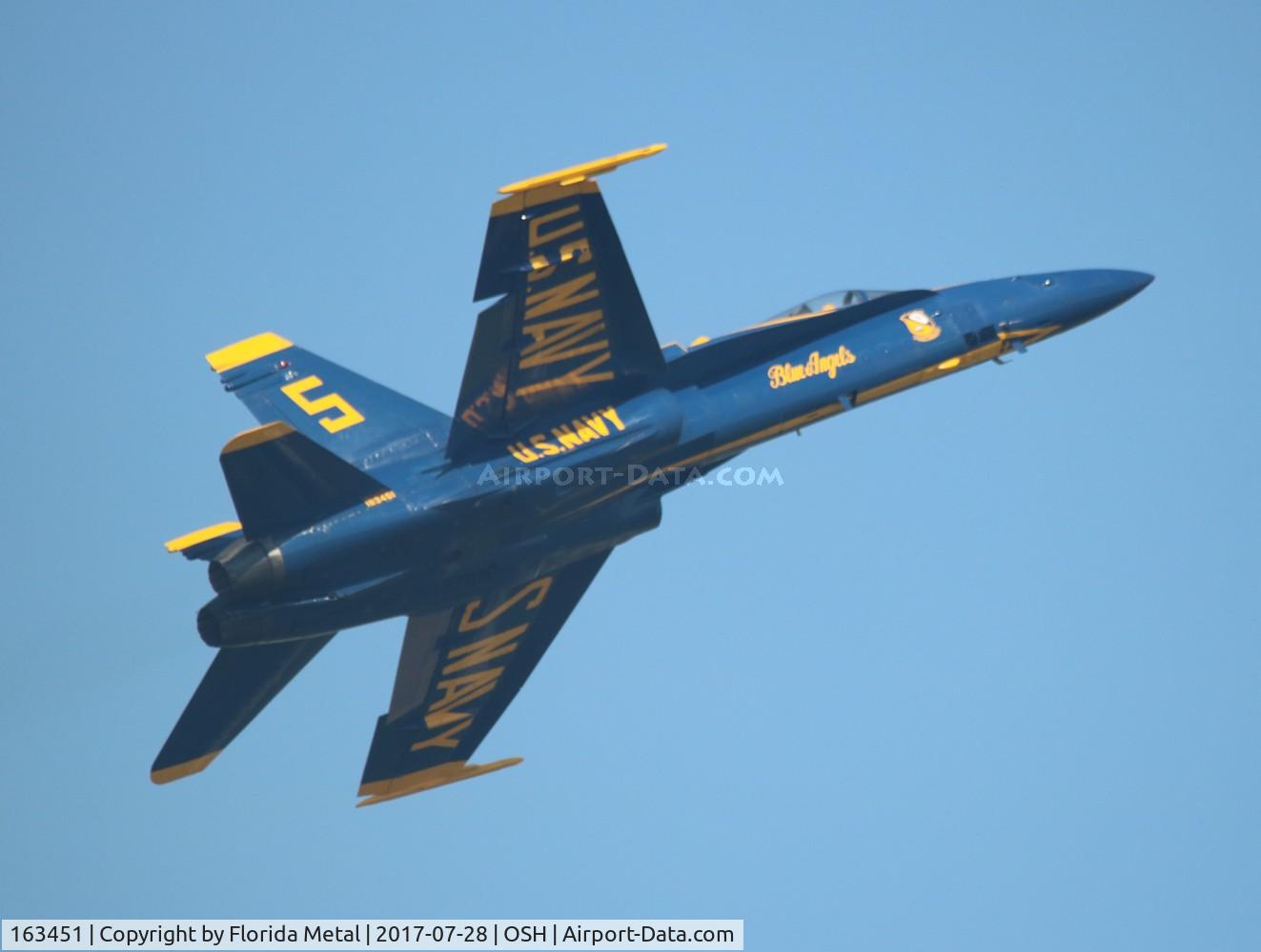 163451, 1988 McDonnell Douglas F/A-18C Hornet C/N 0662/C020, Blue Angels