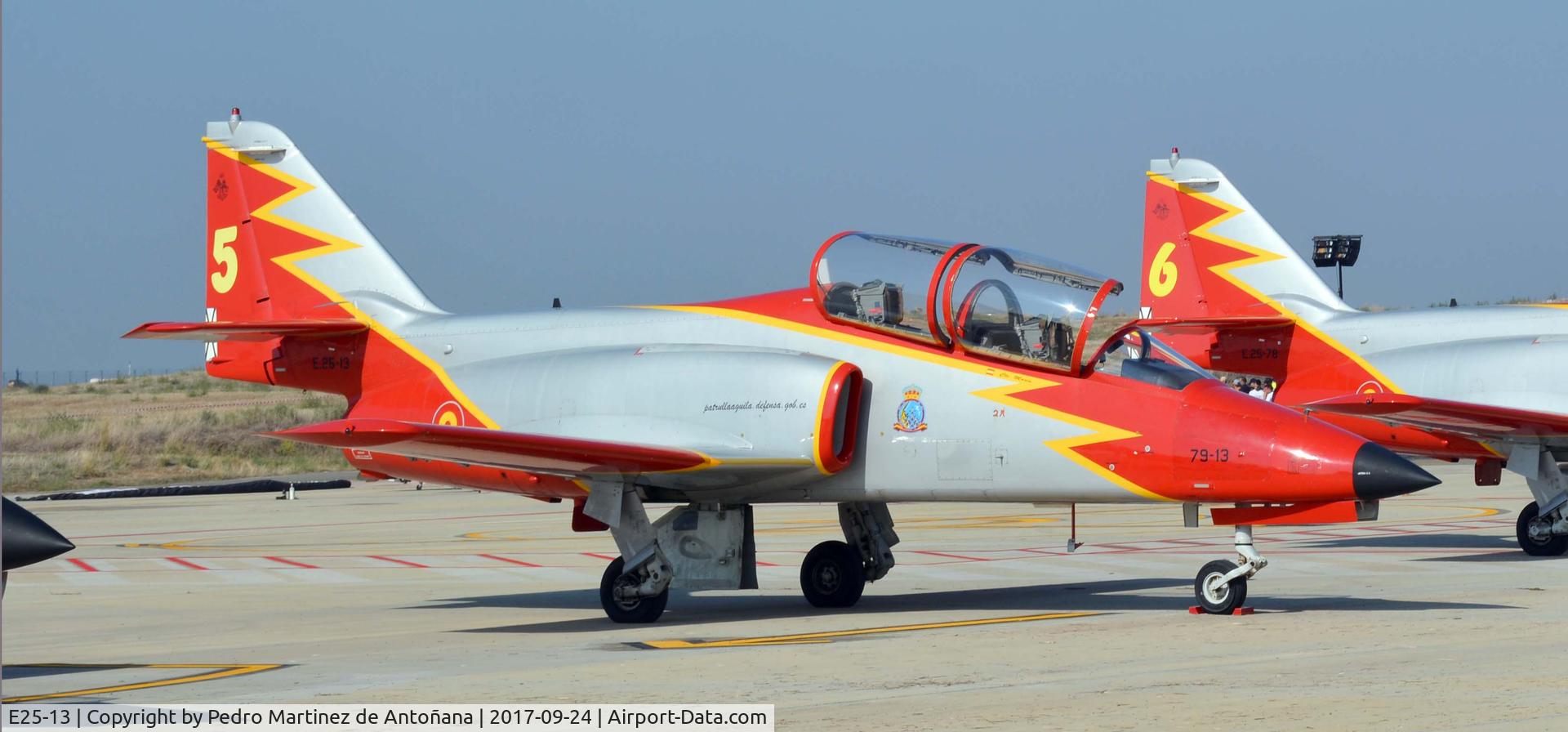 E25-13, CASA C-101EB Aviojet C/N EB01-13-013, Aeropuerto Internacional Lleida-Alguaire