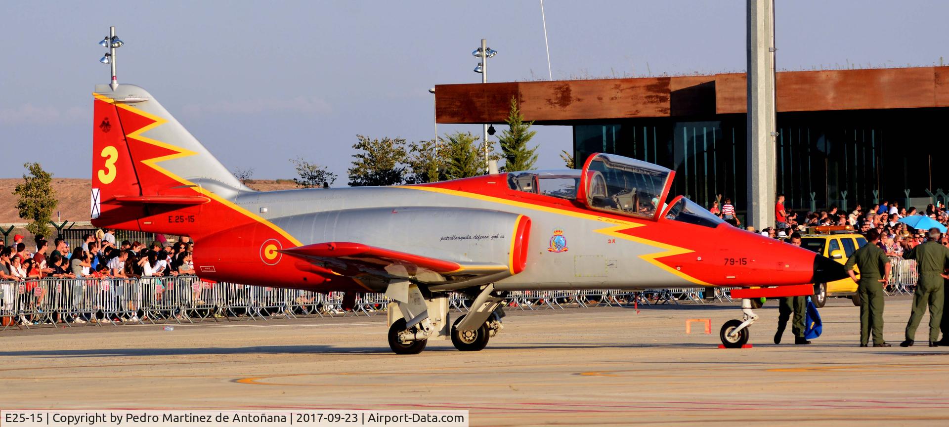 E25-15, CASA C-101EB Aviojet C/N EB01-15-015, Aeropuerto Internacional Lleida-Alguaire