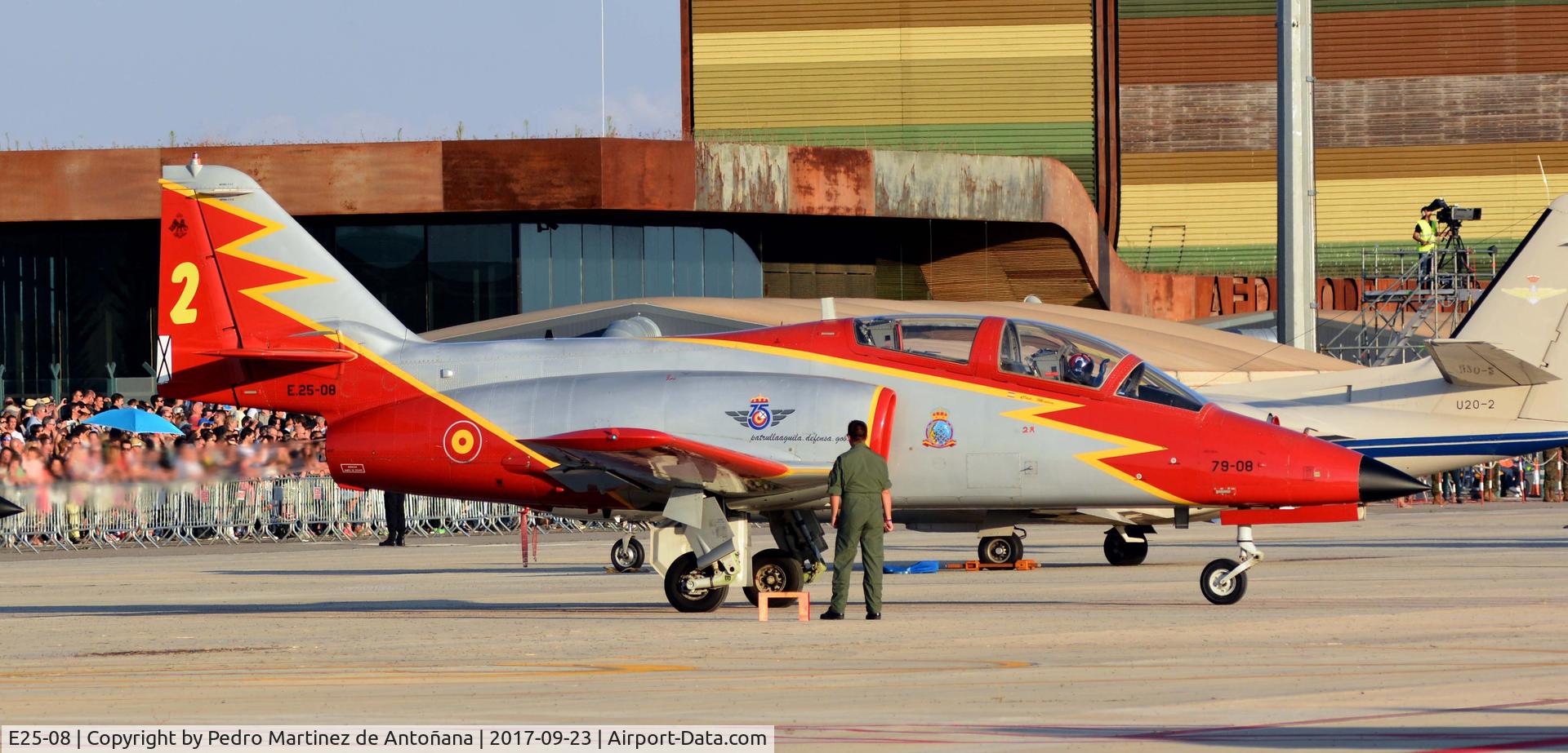 E25-08, CASA C-101EB Aviojet C/N EB01-08-008, Aeropuerto Internacional Lleida-Alguaire