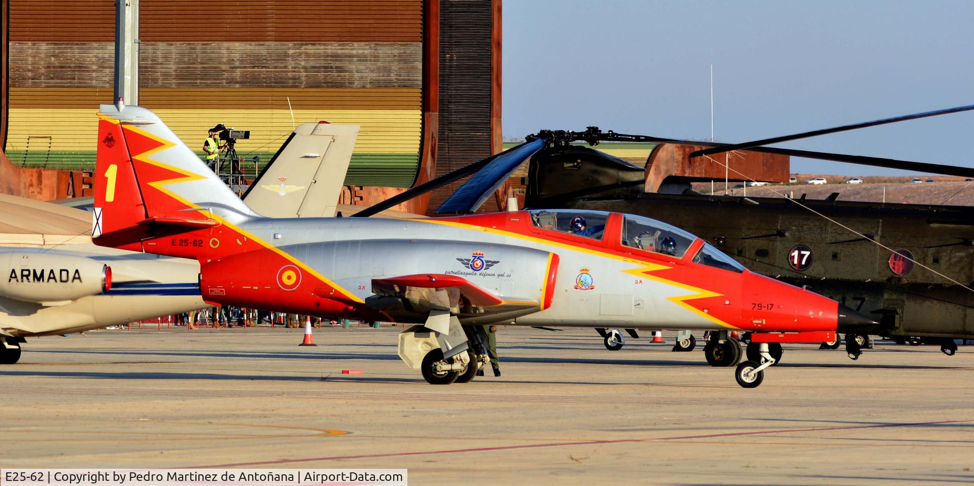 E25-62, CASA C-101EB Aviojet C/N EB01-67-067, Aeropuerto Internacional Lleida-Alguaire