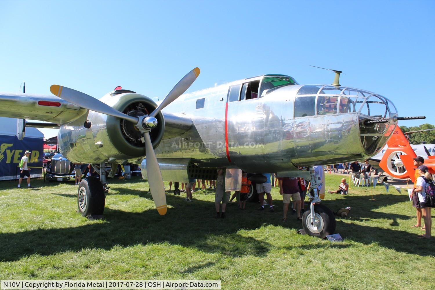 N10V, 1943 North American B-25H Mitchell C/N 98-21433, B-25 Berlin Express