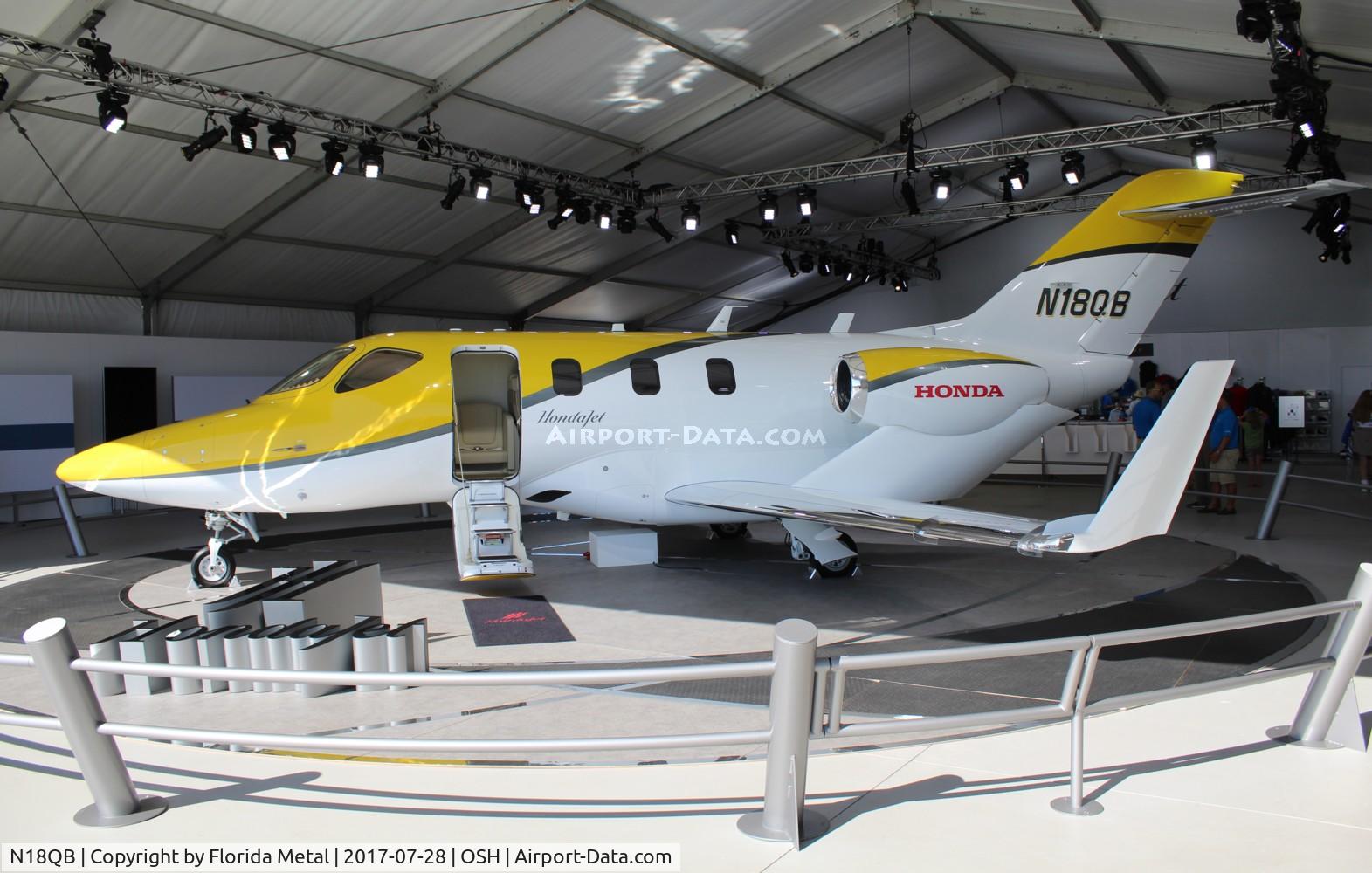 N18QB, 2016 Honda HA-420 HondaJet C/N 42000051, Honda Jet