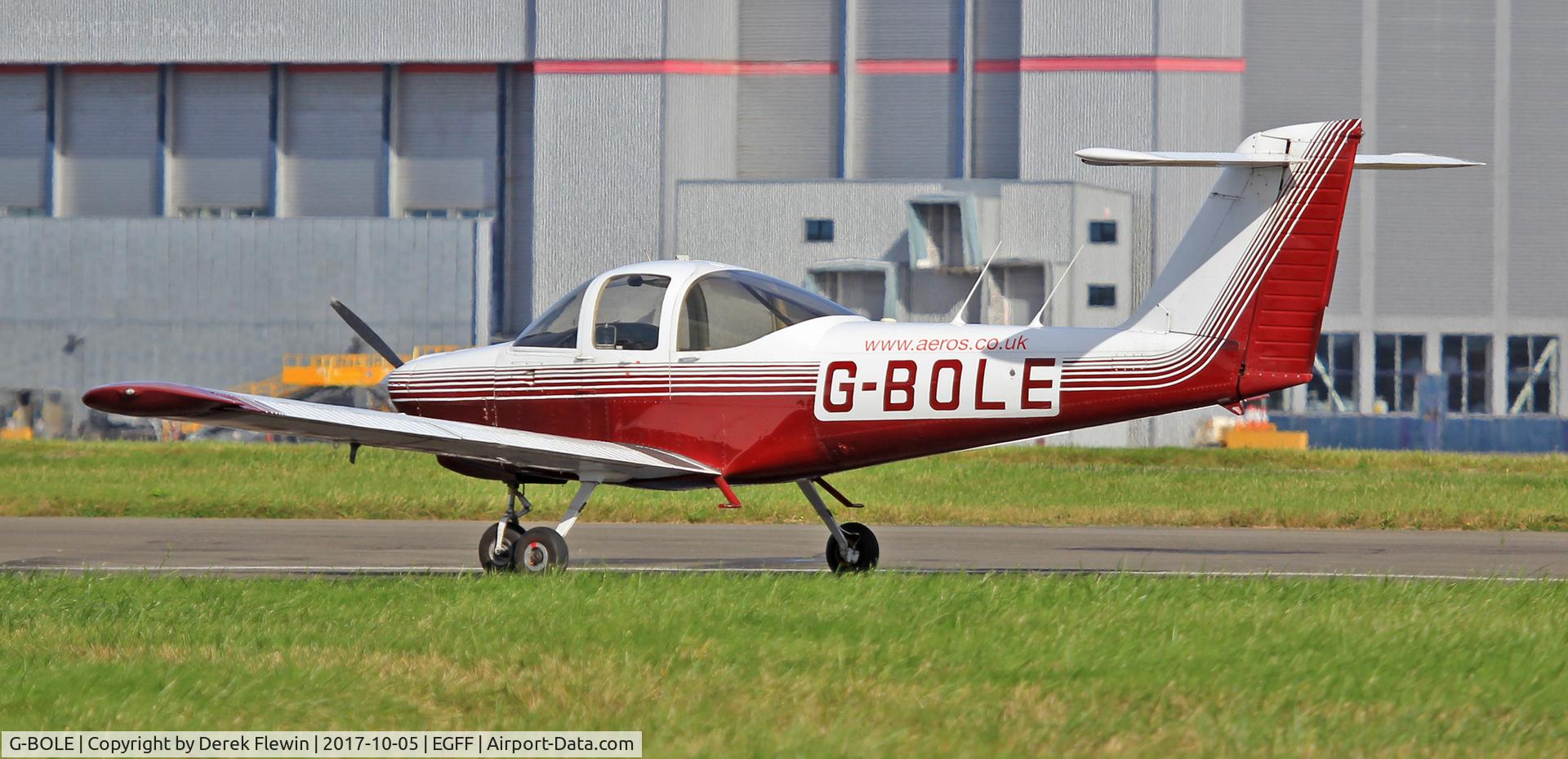 G-BOLE, 1978 Piper PA-38-112 Tomahawk Tomahawk C/N 38-78A0475, Tomahawk, Aeros.