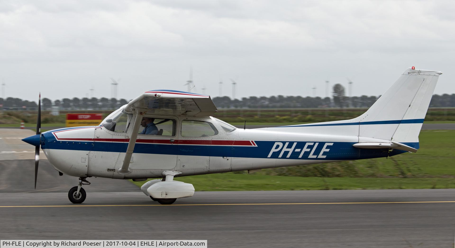 PH-FLE, 1977 Reims F172N Skyhawk C/N 1553, At her homebase EHLE.
