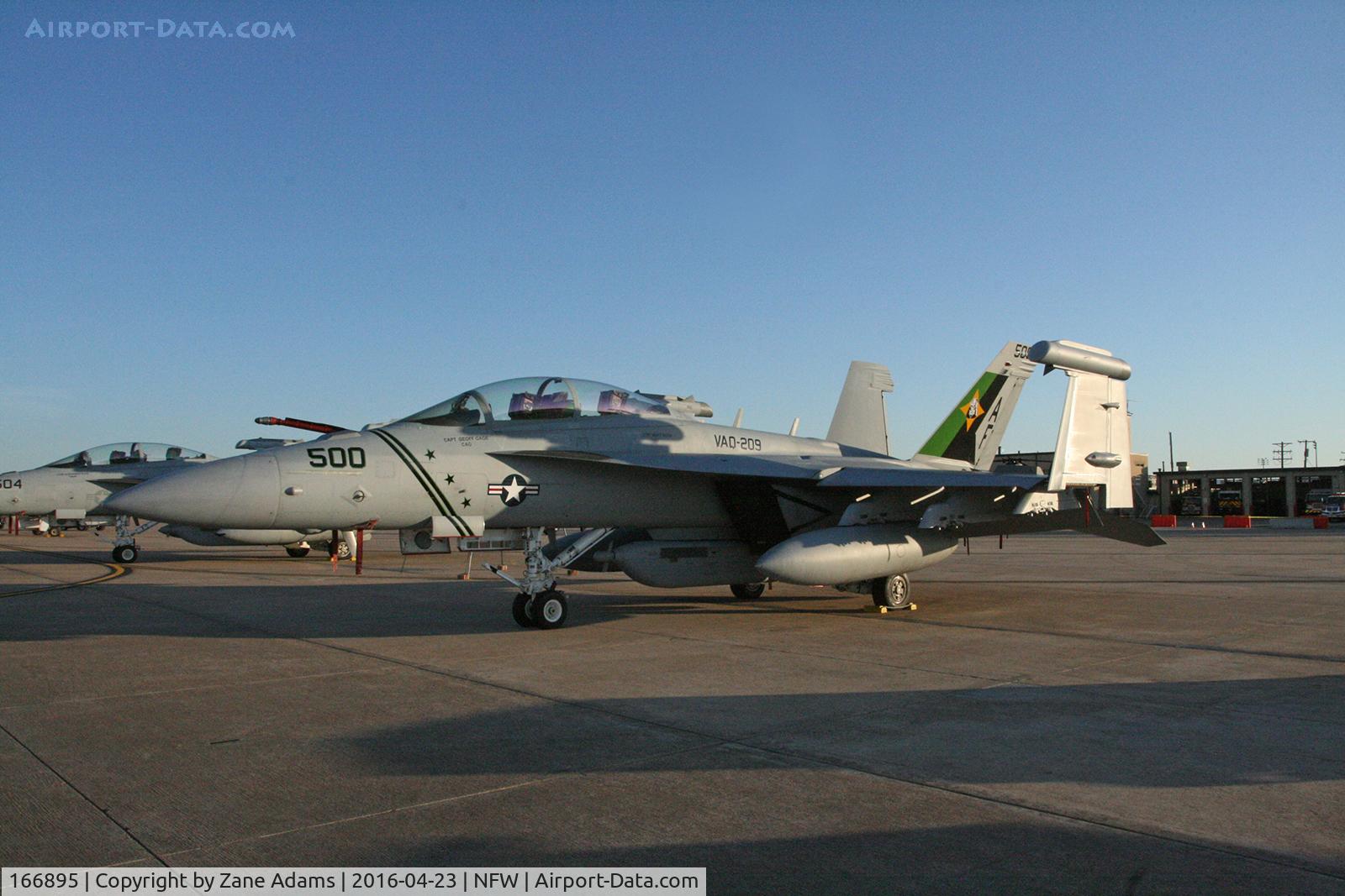 166895, Boeing EA-18G Growler C/N G-7, NAS Fort Worth