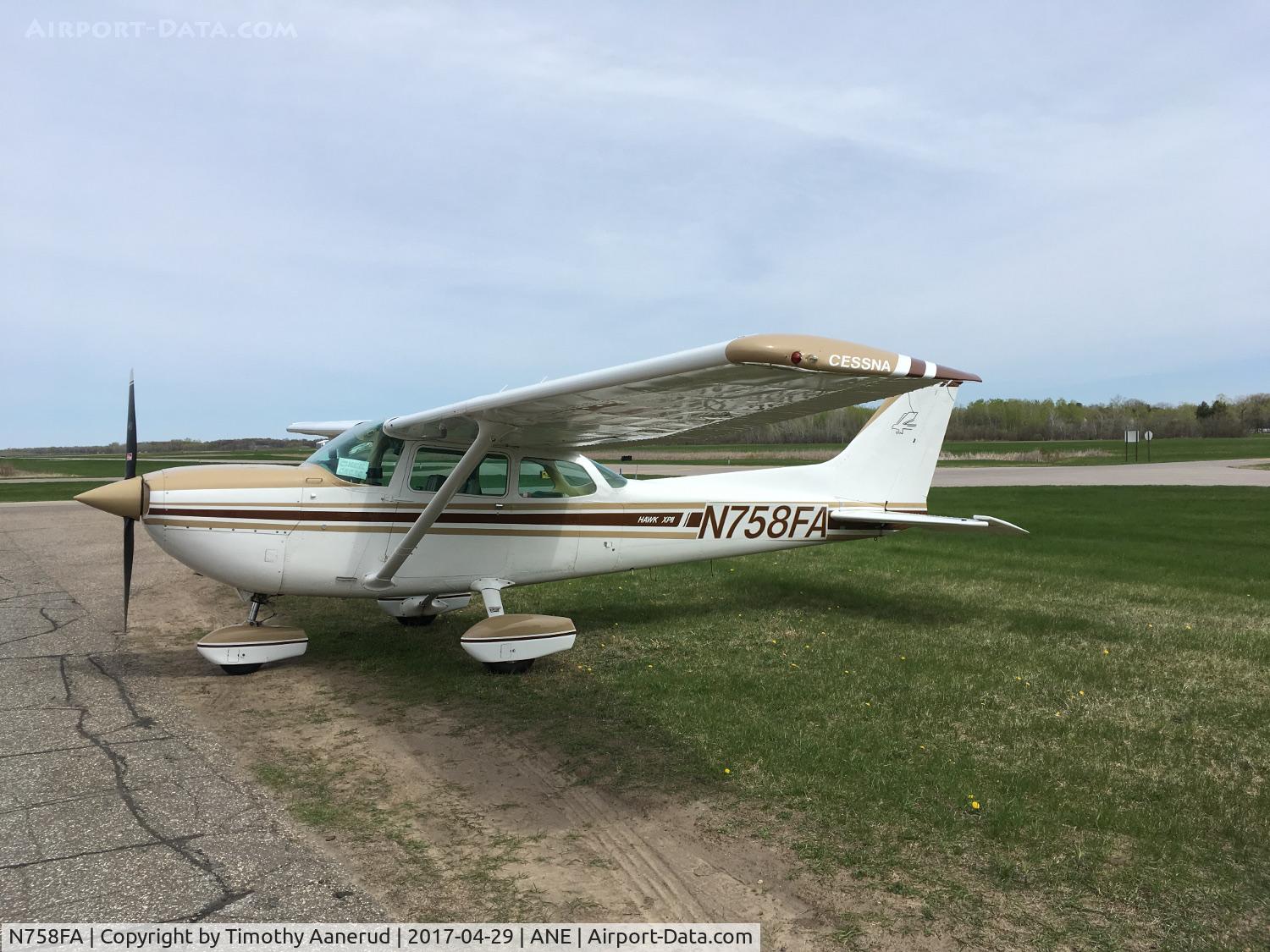 N758FA, 1978 Cessna R172K Hawk XP C/N R1723050, 1978 Cessna R172K, c/n: R1723050