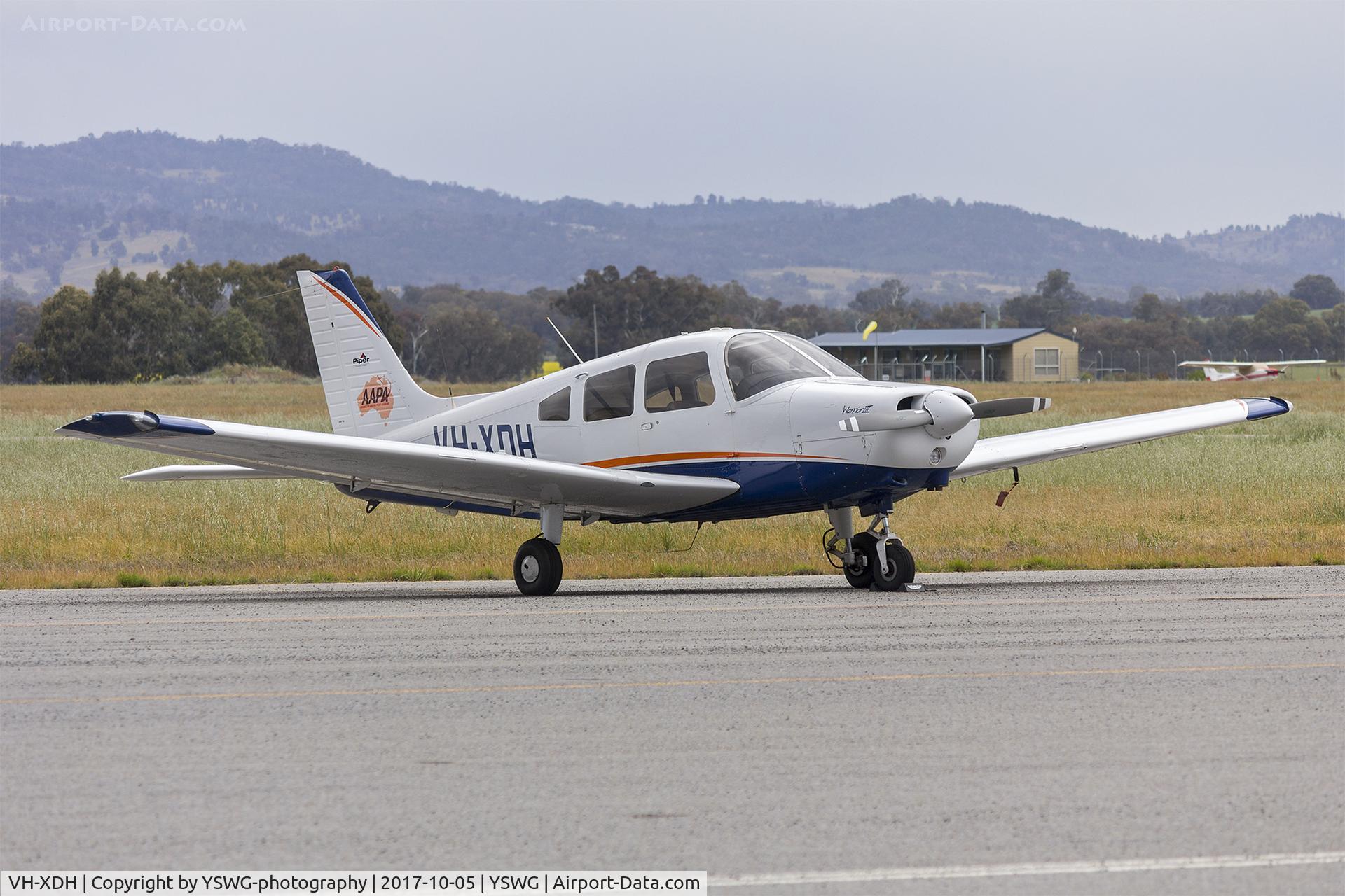 VH-XDH, 2007 Piper PA-28-161 Cherokee Warrior III C/N 2842300, Australian Airline Pilot Academy (VH-XDH) Piper PA-28-161 Cherokee Warrior II at Wagga Wagga Airport