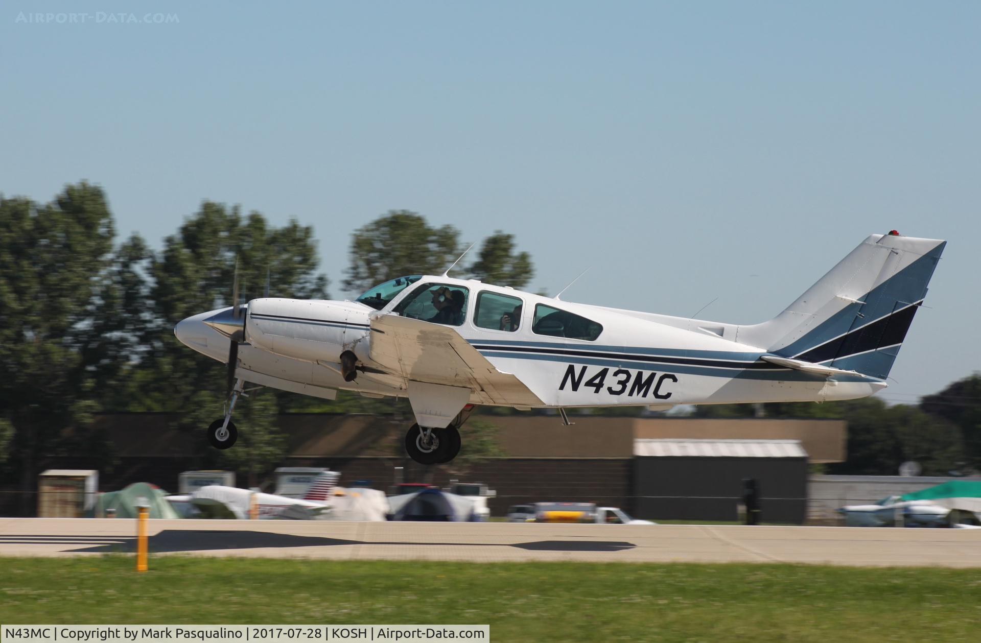 N43MC, 1970 Beech A56TC C/N TG-85, Beech A56TC
