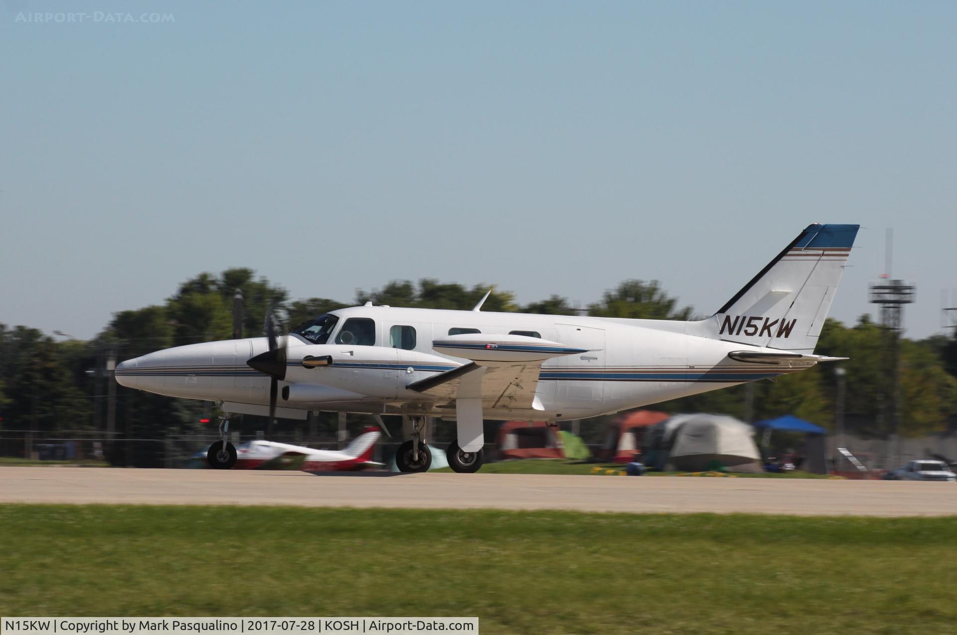 N15KW, 1981 Piper PA-31T2 Cheyenne IIXL C/N 31T-8166014, Piper PA-31T2