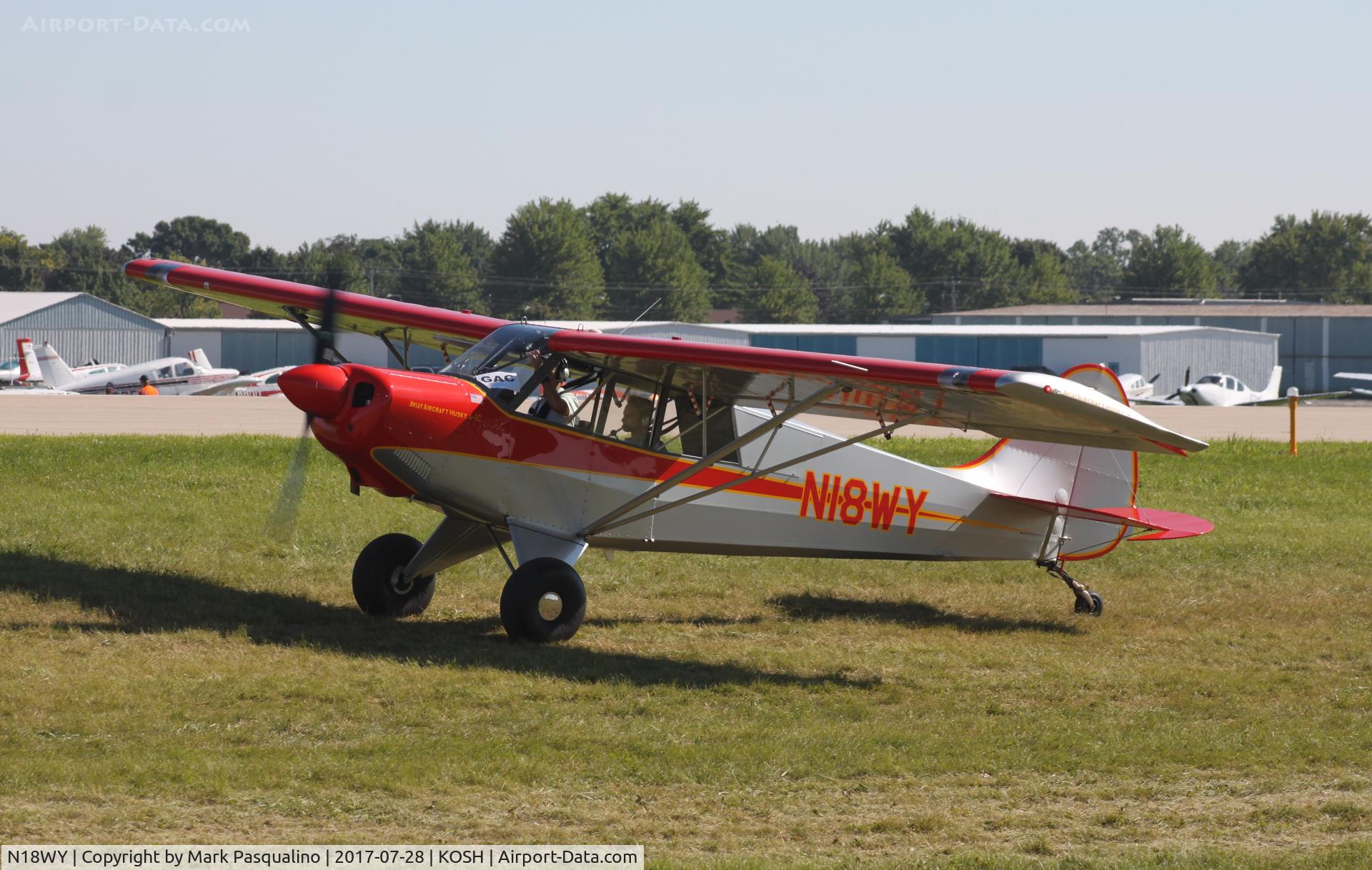 N18WY, 2008 Aviat A-1C-180 Husky C/N 3038, Aviat A-1C-180