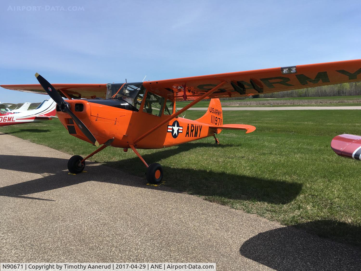 N90671, 1951 Cessna O-1A Bird Dog C/N 22285, 1951 Cessna O-1A Bird Dog, c/n: 22285