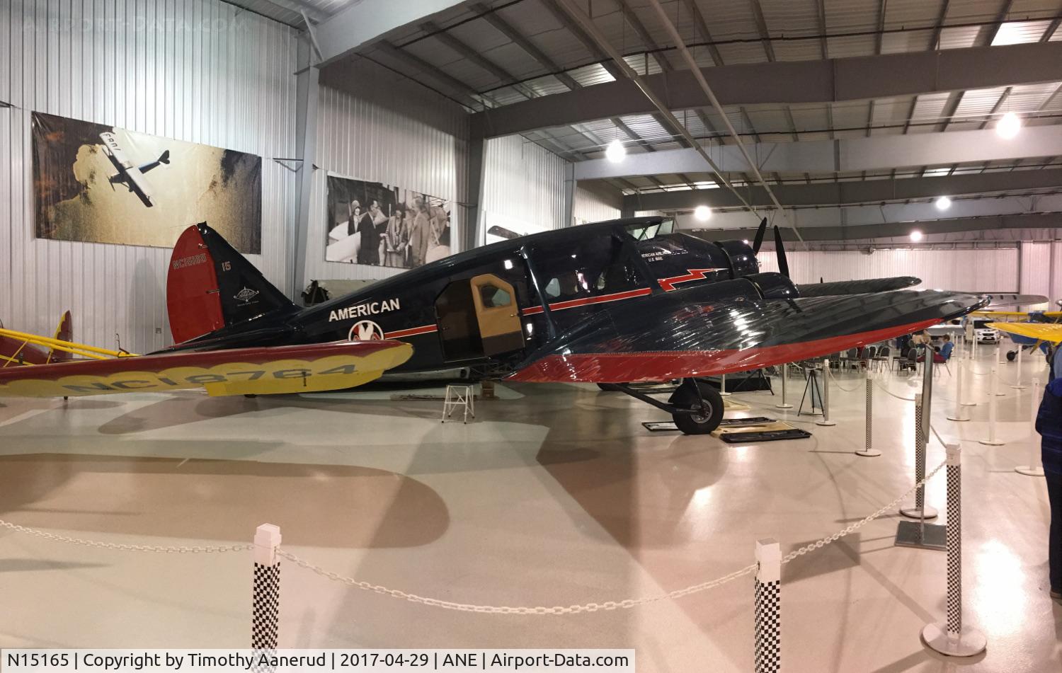 N15165, 1936 Stinson A C/N 9125, 1936 Stinson A, c/n: 9125