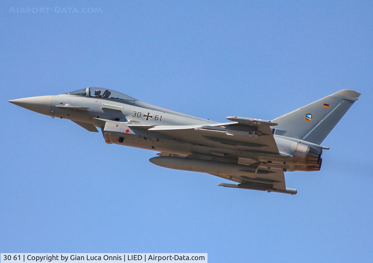30 61, Eurofighter EF-2000 Typhoon S C/N GS044, TAKEOFF