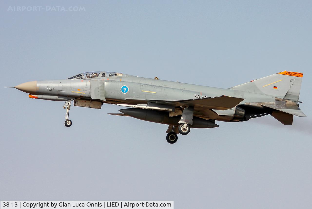 38 13, 1972 McDonnell Douglas F-4F Phantom II C/N 4644, LANDING