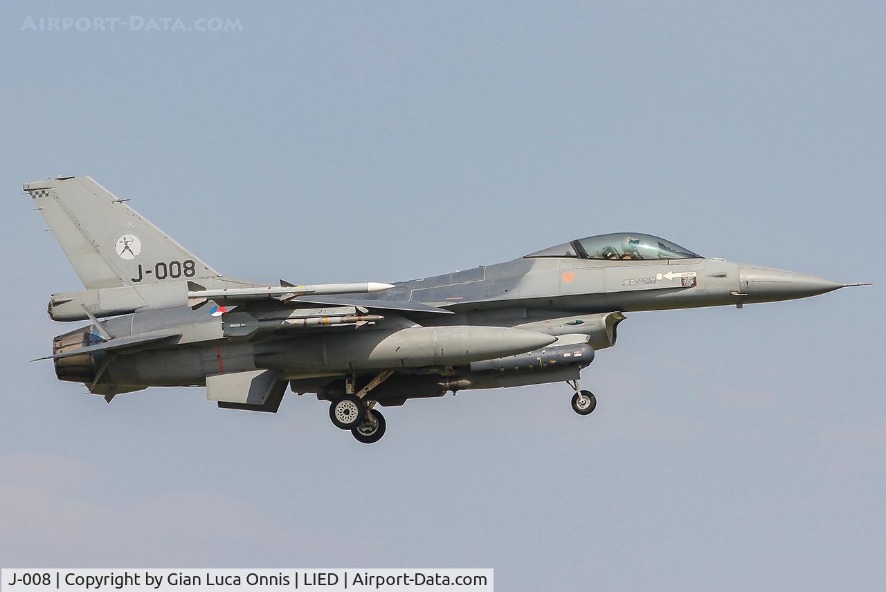 J-008, General Dynamics F-16AM Fighting Falcon C/N 6D-164, WAR LIBIA