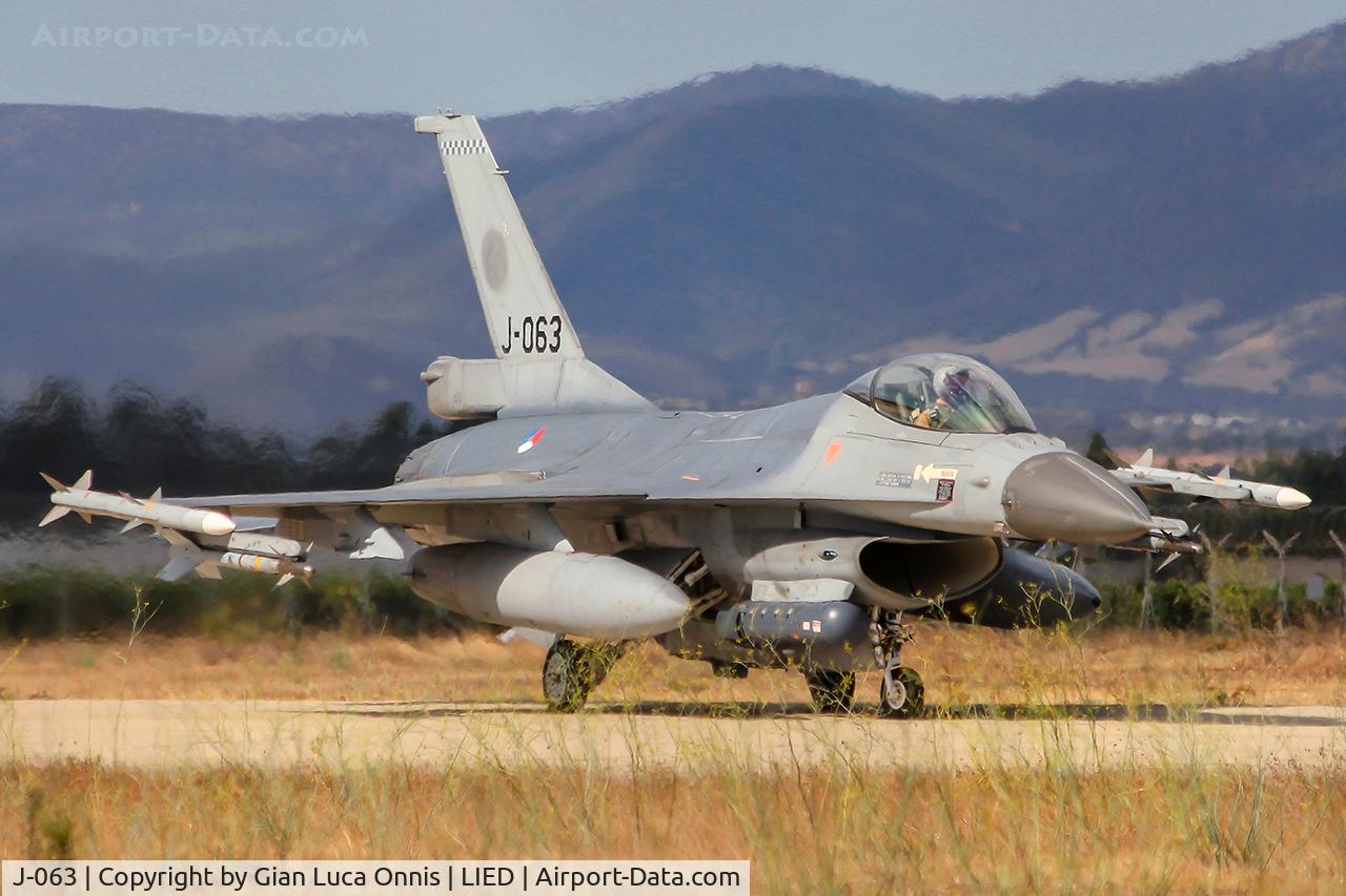 J-063, Fokker F-16AM Fighting Falcon C/N 6D-146, WAR LIBIA