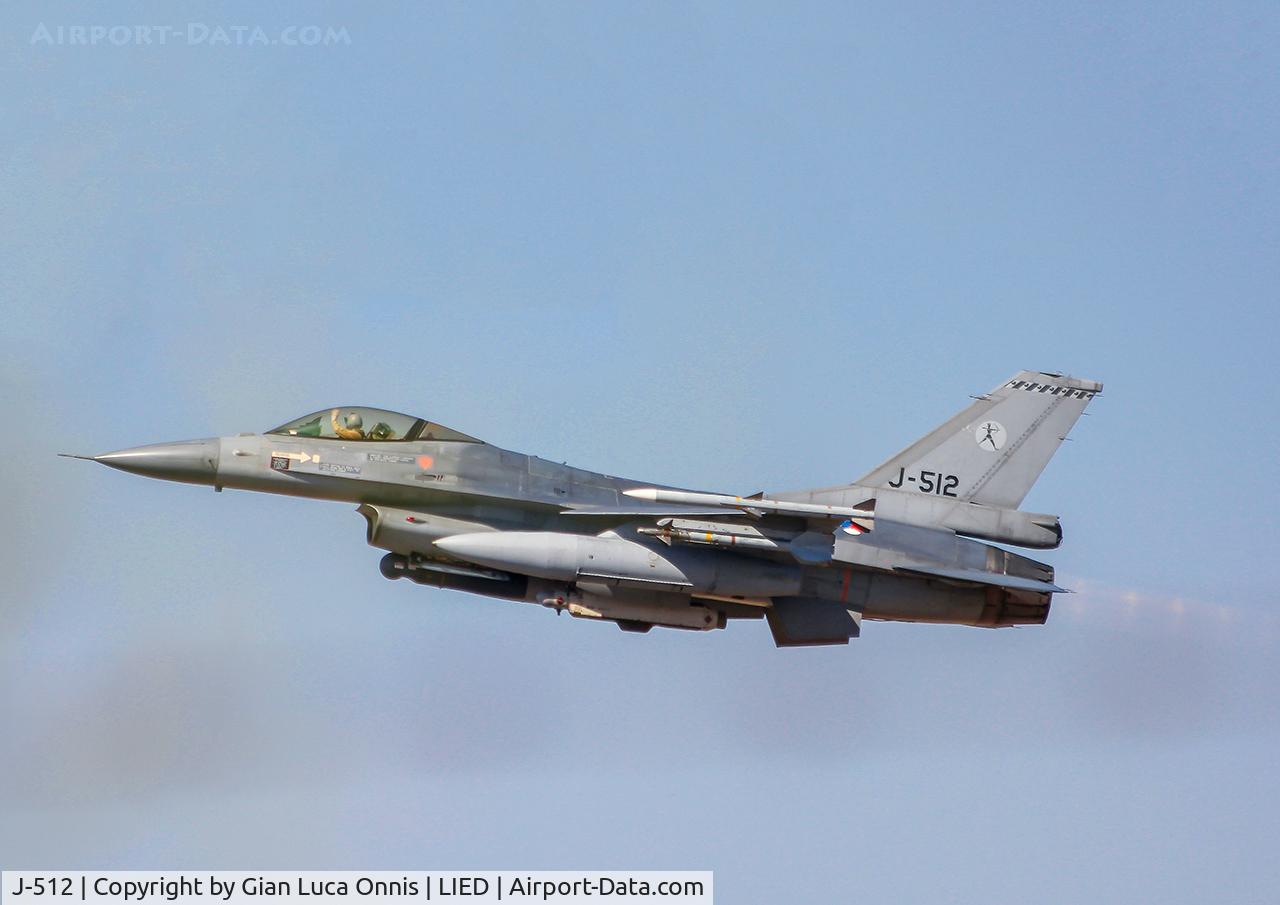 J-512, Fokker F-16AM Fighting Falcon C/N 6D-151, WAR LIBIA